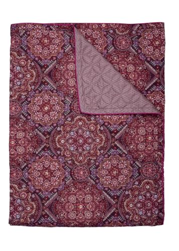 Pip Studio Tagesdecke Pip Il Mosaico | Dark Red - 180 x 260