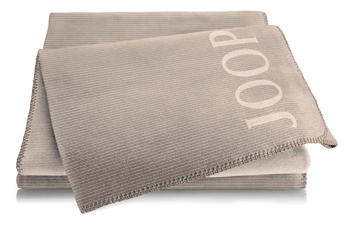 Joop! Wohndecke Touch | Sand-Natur - 220 x 240