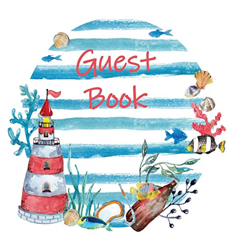 Guest Book, Visitors Book, Guests Comments, Vacation Home Guest Book, Beach House Guest Book, Comments Book, Visitor Book, Nautical Guest Book, ... Guest Book, Bed & Breakfast (Hardback)