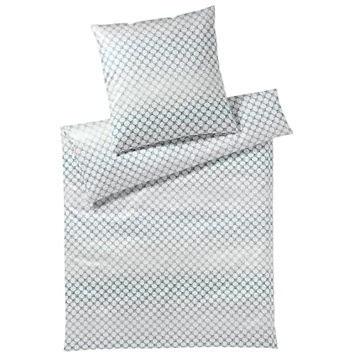 Joop! Bettwäsche Cornflower Gleam 4106 Aqua - 04 80x80 cm - 135x200 cm