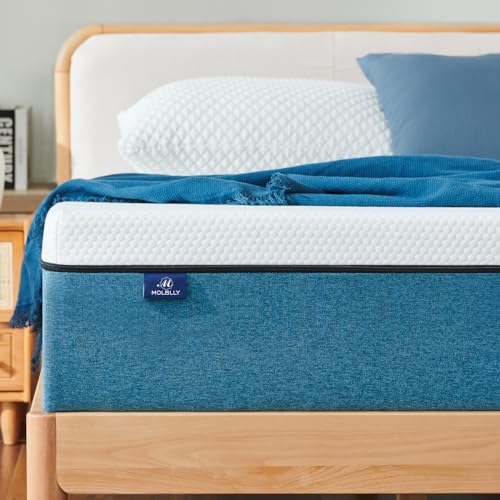 Molblly Matratze 180x200,Höhe 20 cm rollmatratze 180 x 200 Hautfreundliches Gesichtstuch Comfort Rollmatratze 7-Zonen Härtegrad H3 kaltschaummatratze(180x200x20)