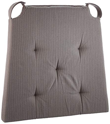 Ikea 601.750.06 Stuhlkissen JUSTINA gepolsterte Sitzunterlage, 1 Stück (1er Pack) Grau