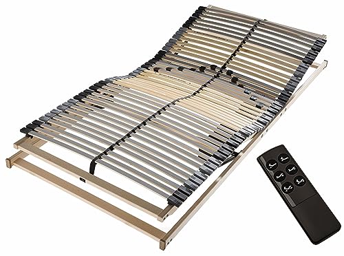 BeCo Matratzen GmbH & Co. KG Lattenrost Flex 42 Motor, Kopfteil und Fußteil elektrisch verstellbar, Größe:90 x 200 cm