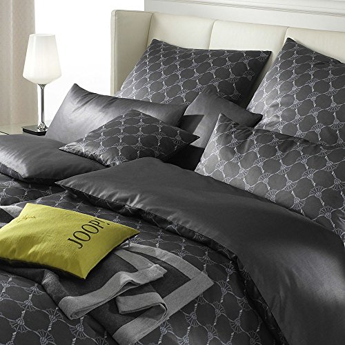 Joop! Bettwäsche Cornflower Gradiant 4059 Graphit - 09 40x80 cm - 155x200 cm