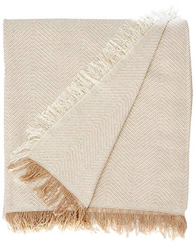 Martina Home Mehrzweck-Schaumstoff, 80% Baumwolle, 20% Polyester, Ecru/Beige, 300 x 260 cm