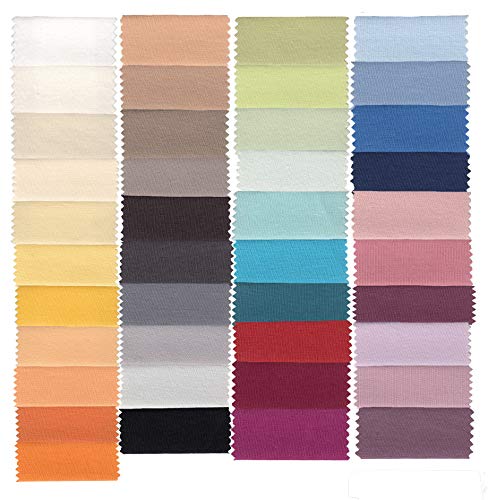 Estella Mako Jersey Spannbettlaken in 41 Farben 90 - 100x200 cm