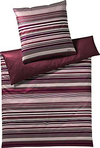 JOOP! Bettwäsche Micro Lines 4099 | 1 Deep Rose - 135 x 200