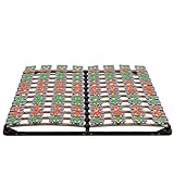 i-flair Tellerlattenrost 180x200 cm, Lattenrahmen Ergo IF57 mit Tellerfedern - für alle Matratzen und Betten geeignet