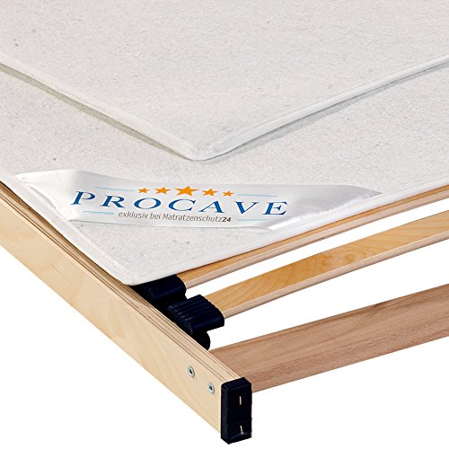 PROCAVE | Hochwertiger Filzschoner für Lattenrost | Schützende Matratzenunterlage 70x140 cm | Atmungsaktiver Matratzenschoner aus Nadelfilz | Made in Germany