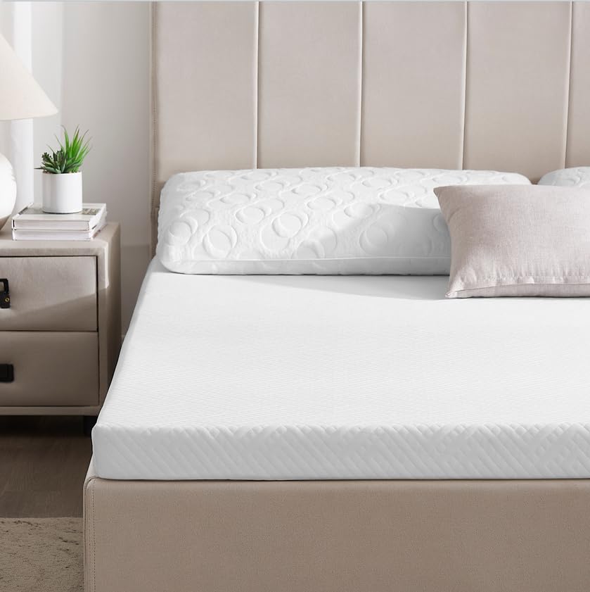 Matratzen Topper 140x200cm, 7,5cm Höhe Matratzentopper, Öko-TEX® Zertifiziert, aus Zwei Härtegrade H2&H3 Gel Memory Foam, Abnehmbaren und Waschbaren Bezug, Geeignet für Boxspringbett, Schlafsofas