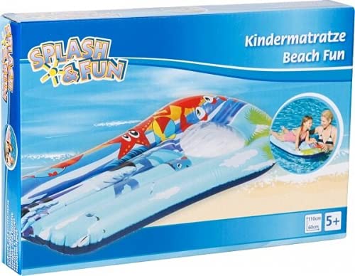 VEDES Großhandel GmbH - Ware 77803271 Splash & Fun Kindermatratze Beach Fun Sichtfenster 110x60cm