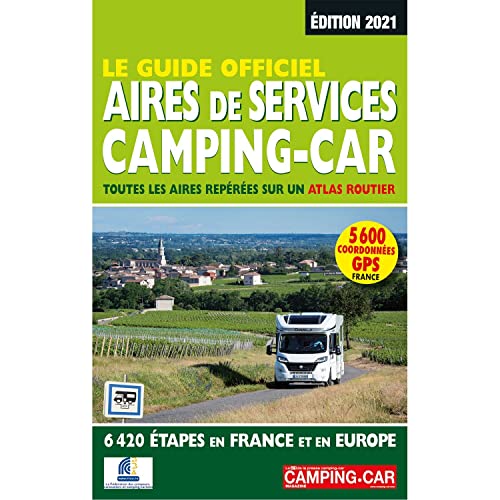 Le guide officiel - Aires de services camping-car