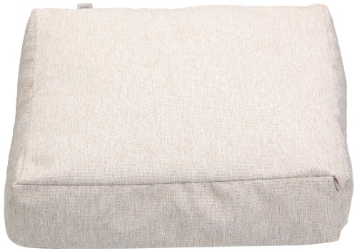 Sauermilch 1304606015014 Lodge Bodenkissen eckig, 60 x 60 x 15 cm, beige