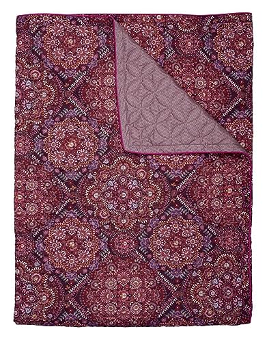 Pip Studio Tagesdecke Pip Il Mosaico | Dark Red - 220 x 260