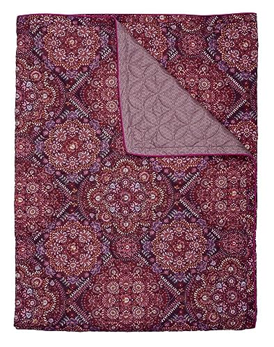 Pip Studio Tagesdecke Pip Il Mosaico | Dark Red - 150 x 200